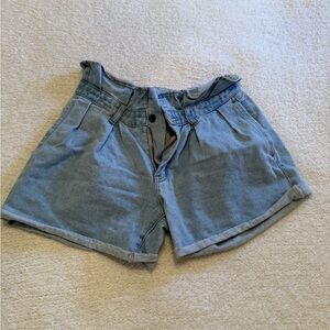 Fashion Nova Light Blue Jean Shorts